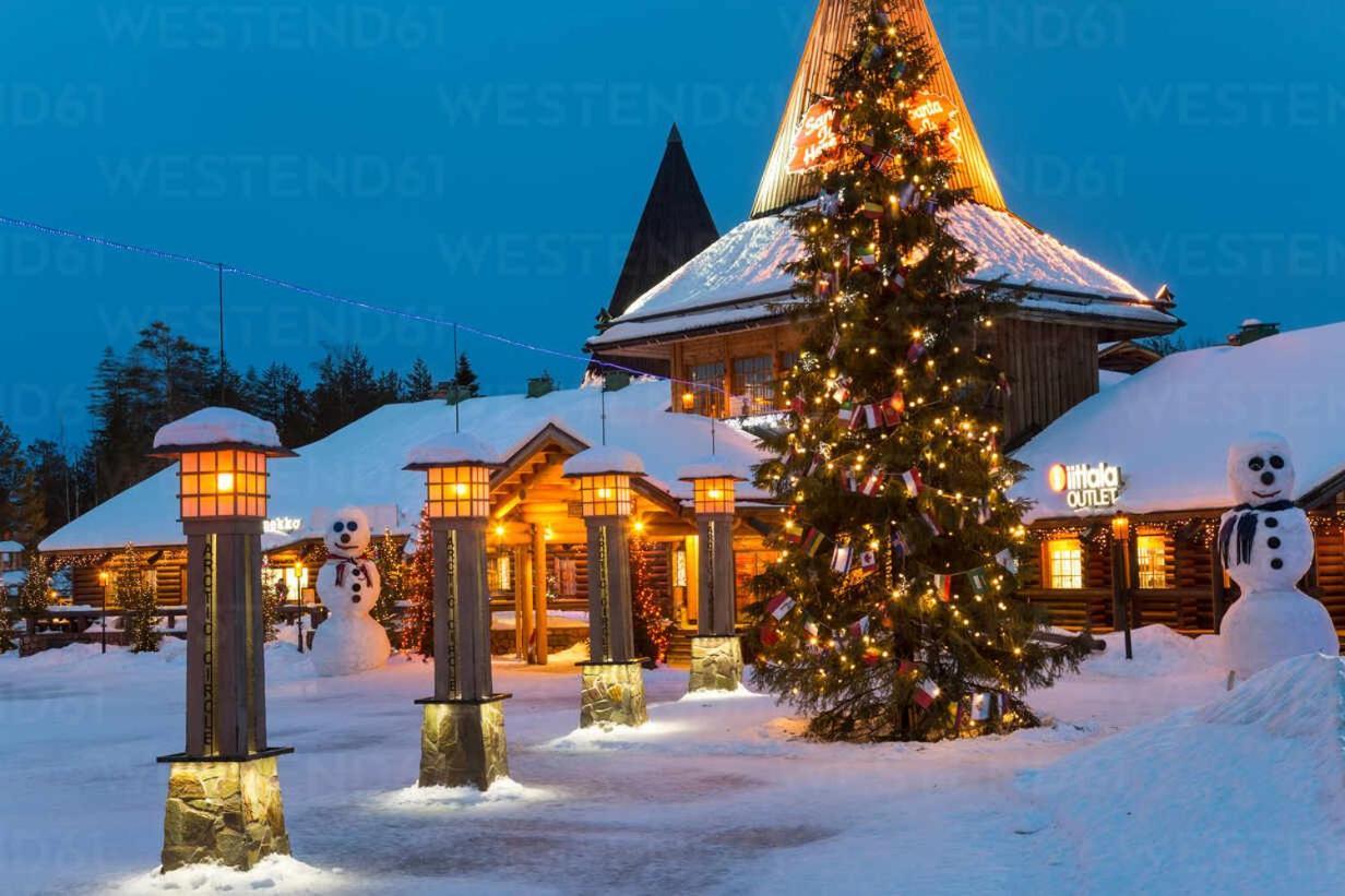 Apartment Next To The Santa Park And Santa Claus Village Рованиеми Экстерьер фото
